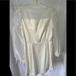 Formal white dress